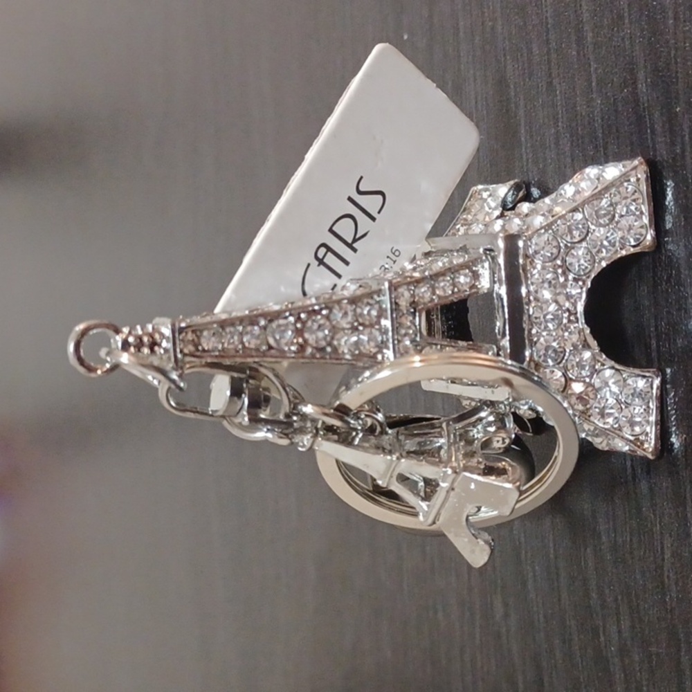 Aris Silver Eiffel Tower Keychain